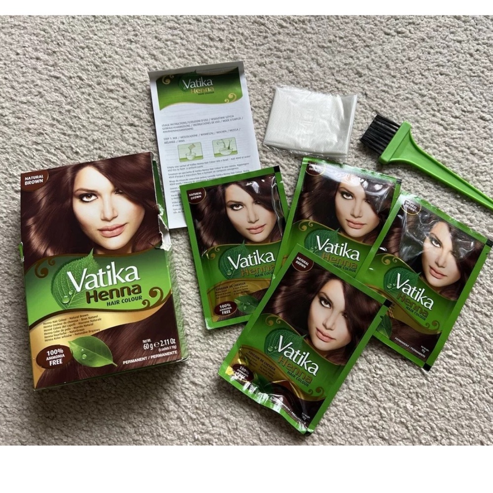 Vatika Henna Hair Color Kit